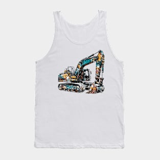 Excavator Tank Top